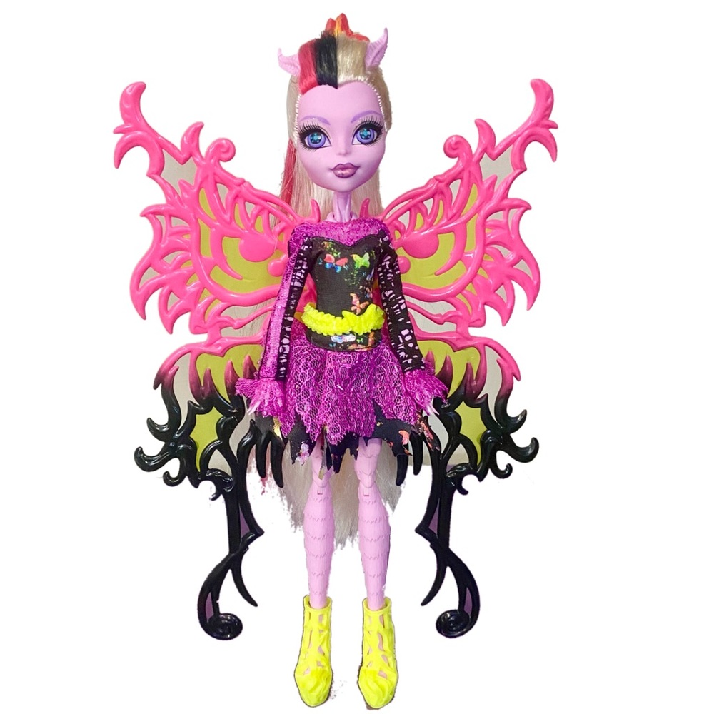Monster High Bonita Femur Doll Freaky Fusion G1 Original